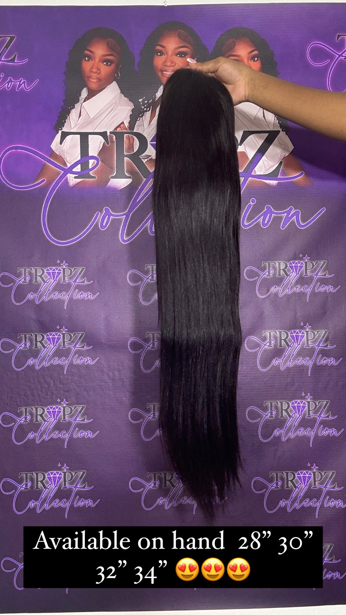 HD STRAIGHT Natural Black Full Frontal Wig